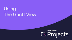 Teamwork Projects Using The Gantt View