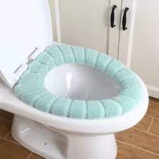 Toilet Seat Cover Washable Soft Warmer