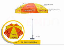 Garden Patio Umbrellas Size