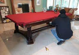 how to disemble pool table step by