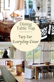 how to decorate my dining table for