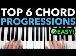 6 best progressions for piano