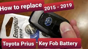 toyota prius key fob battery