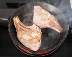 slow cooker pork chops and sauer