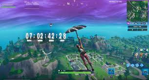 Fortnite season 4 is creeping ever closer, and before you know it, we'll be leaving the current season's watery depths for something new. Countdowns Appear Above Fortnite Sky Platforms Cattus Event Time Date And More On July 13 Sky Platforms Began To Display A Countdown Fortnite Countdown Sky