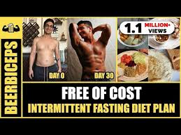 free intermittent fasting t plan for