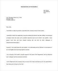 34 resignation letter word templates