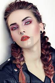 with piercings on face makeup