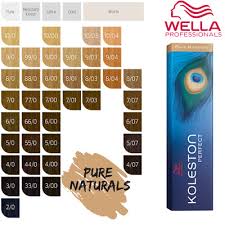 Wella Koleston Perfect Pure Naturals Range Permanent Colour