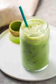 starbucks iced green tea matcha latte