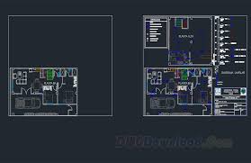 home electrical İnstallations plan dwg