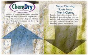 chem dry vs steam cleaning why is