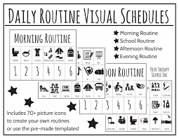 Daily Routine Visual Schedules