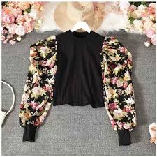 Gorgeous ruffle blouses from 55 of the great ruffle blouses collection is the most trending fashion outfit this winter. Jual Baju Atasan Wanita Terbaru Import Real Pict Blouse Wanita Hits 3399 Geranium Puff Online April 2021 Blibli