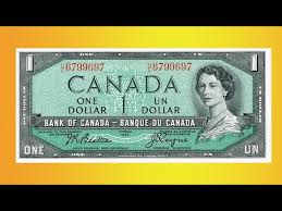 canadian bills worth money you