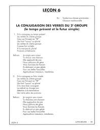 Exercices de conjugaison 5ème a imprimer / conjugaison 5ème annee primaire fiche de : Imprimer Les Exercices De La Lecon 6