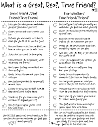friendship checklist to help kids find