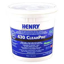 henry 430 1 gal clearpro vct adhesive