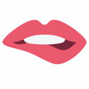 lip bite emoji png pic png all png all