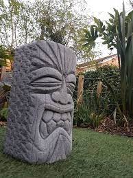 Menacing Tiki Sculpture Tiki Statues