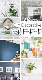 Diy Decorative Wall Treatments You Can