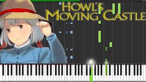 howl s moving castle theme piano