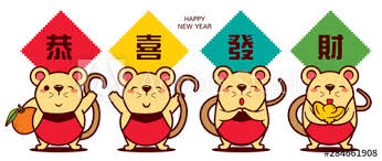 See more of gong xi fa cai 2021 on facebook. Chinese New Year 2020 Year Of The Rat Cartoon Cute Rat Characters With Colourful Paper Cut Element Translation Gong Xi Fa Cai Vector Buy This Stock Vector And