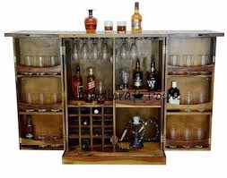 Bar Cabinet With Wine Glass Storage