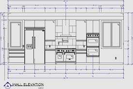 Download cad block in dwg. Kitchen Wall Elevation Kitchen Elevation Kitchen Designs Layout One Wall Kitchen
