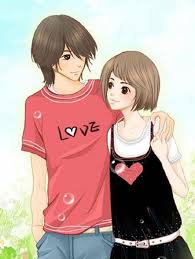 Hd wallpapers and background images. Wallpaper Hd Boy Girl Love Cartoon