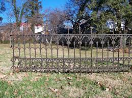 Beautiful Antique Cast Iron Fencing