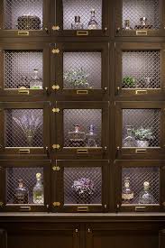 brass grille bar cabinet doors design ideas