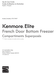 Not only can you keep your supply of household edibles fully stocked with this freezer. Kenmore 970 7090 Use Care Manual Pdf Download Manualslib