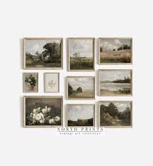 French Country Gallery Wall Art Set