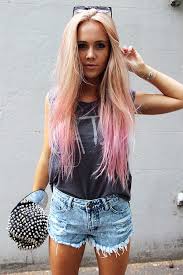 For example, if you apply a pastel pink hair dye to very light blonde hair, it will show up pastel pink. Pin By Debbie Sialer On Soft Grunge Hair Styles Dip Dye Hair Dye My Hair