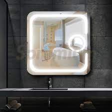 Led Bathroom Magnifying Mirror Wall