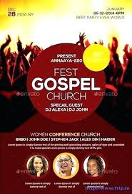 Church Flyers Templates Free Download New Conference Flyer