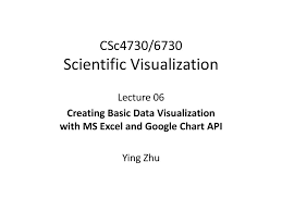 Csc4730 6730 Scientific Visualization Ppt Download