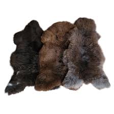xl natural brown sheepskin hide rugs