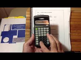 decimals on the ti 30xa calculator