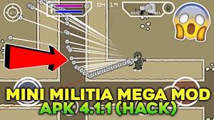 Sampai pengembang aplikasi menyelesaikan masalah ini, cobalah gunakan versi aplikasi yang lebih lama. Mini Militia Mega Mod Apk 4 1 1 Youtube