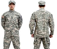 Camouflage Military Battle Dress Uniform Set Coat Pant Camo Paintball Hunting Clothing Acu Type Tactical Military Combat Cargo Bdu Suit
