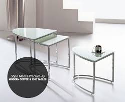 Modern Style Coffee End Tables