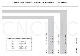 26 Sizes Of Envelopes For Invitations Standard Invitation