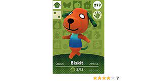 Amiibo work natively with the nintendo wii u via the nfc reader in the wii u gamepad and the new nintendo 3ds. Amazon Com Nintendo Animal Crossing Happy Home Designer Amiibo Card Biskit 279 300 Usa Version Video Games