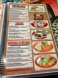 Menu At Tequila Jalisco Mexican Restaurant Richmond gambar png