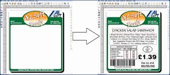 Microsoft Word Address Label Template Nutrition Facts Label Template