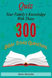 Built by trivia lovers for trivia lovers, this free online trivia game will test your ability to separate fact from fiction. Amazon Com Sheila Michailuk Quiz Your Family S Knowledge With These 300 Bible Trivia Questions 9798563639904 Michailuk Sheila Libros