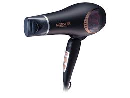 Amazon.co.jp: Koizumi KHD-W740/K Hair Dryer, Monster, Large Airflow, Quick  Drying, Negative Ions, Black : Beauty