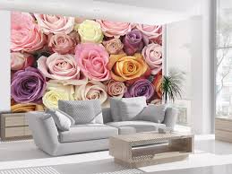 roses flowers wall murals